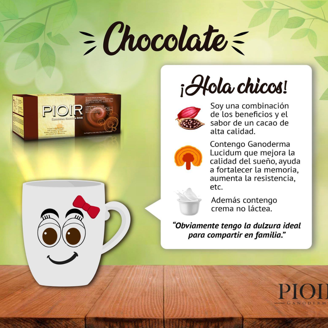 Chocolate con Ganoderma